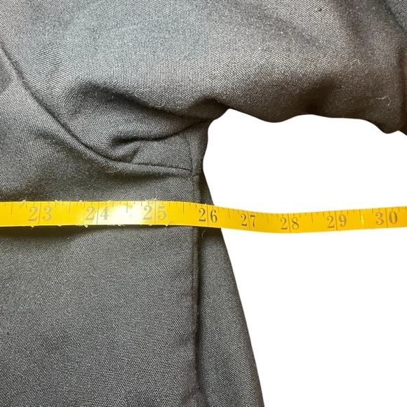 Bulwark FR Flame Resistant Jacket Men’s XXL 2XL Navy Blue Quilted Snap Up Work - Picture 8 of 12